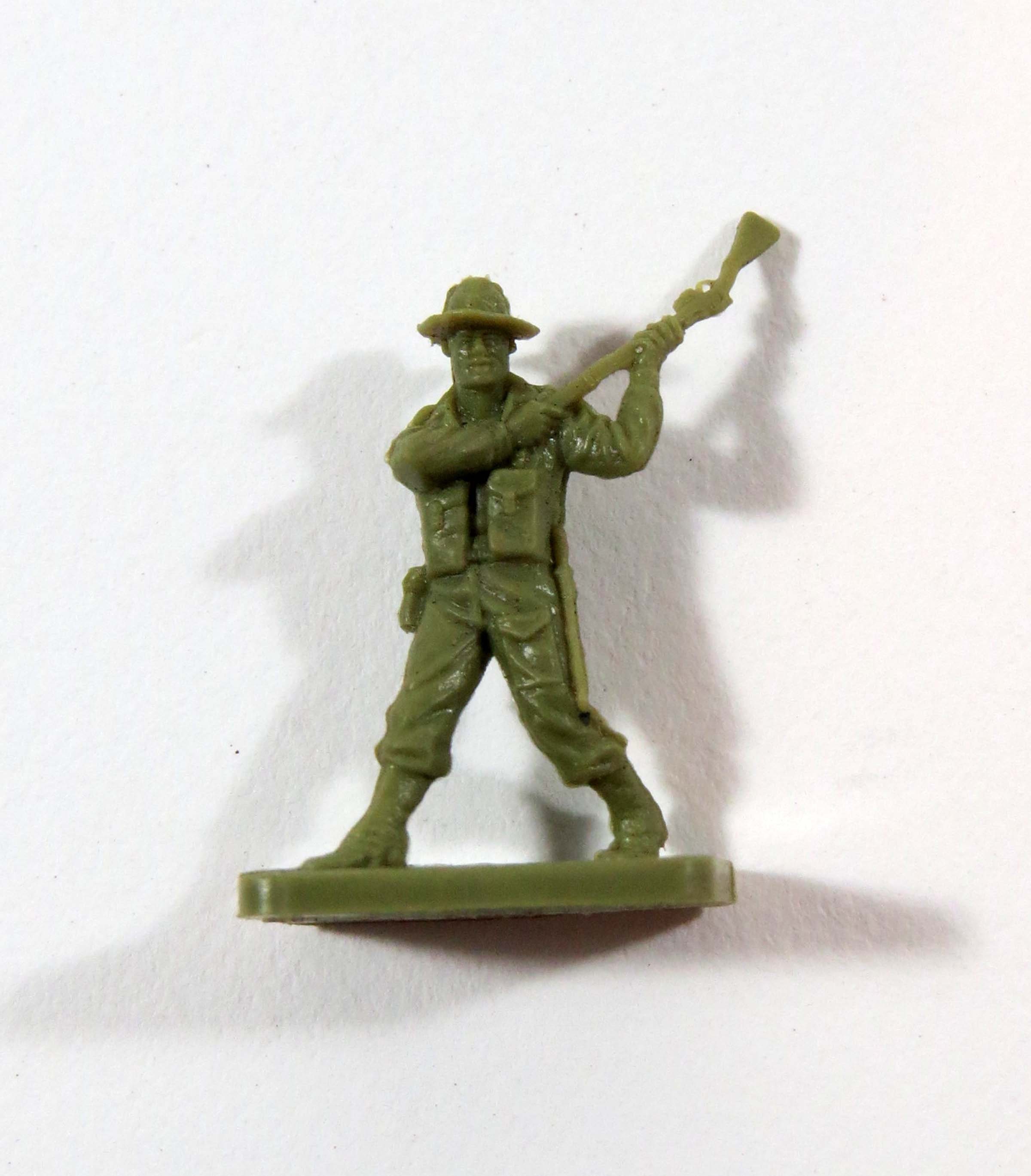 Vintage AIRFIX Australian WWII Infantry Figures: 1/72 Scale
