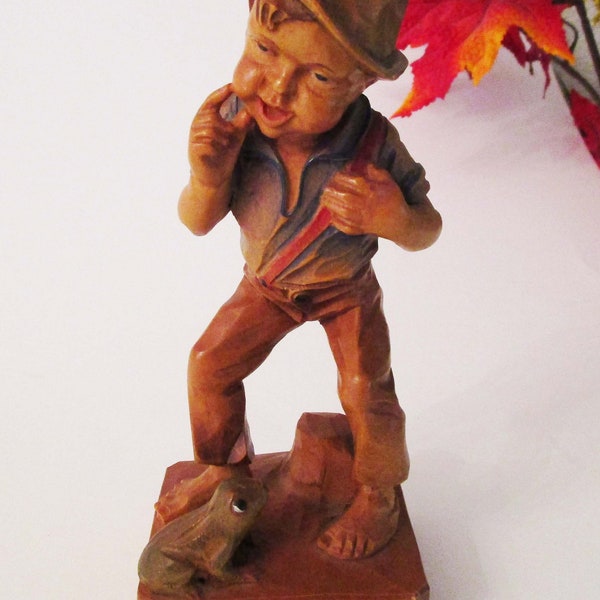 Italian Anri Hand Carved Figurines Etsy