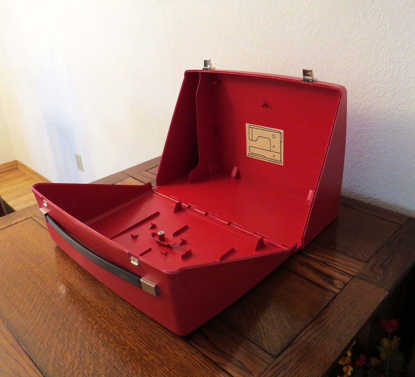 Vintage BERNINA RED CARRYING Case for Sewing Machine 830 Etsy