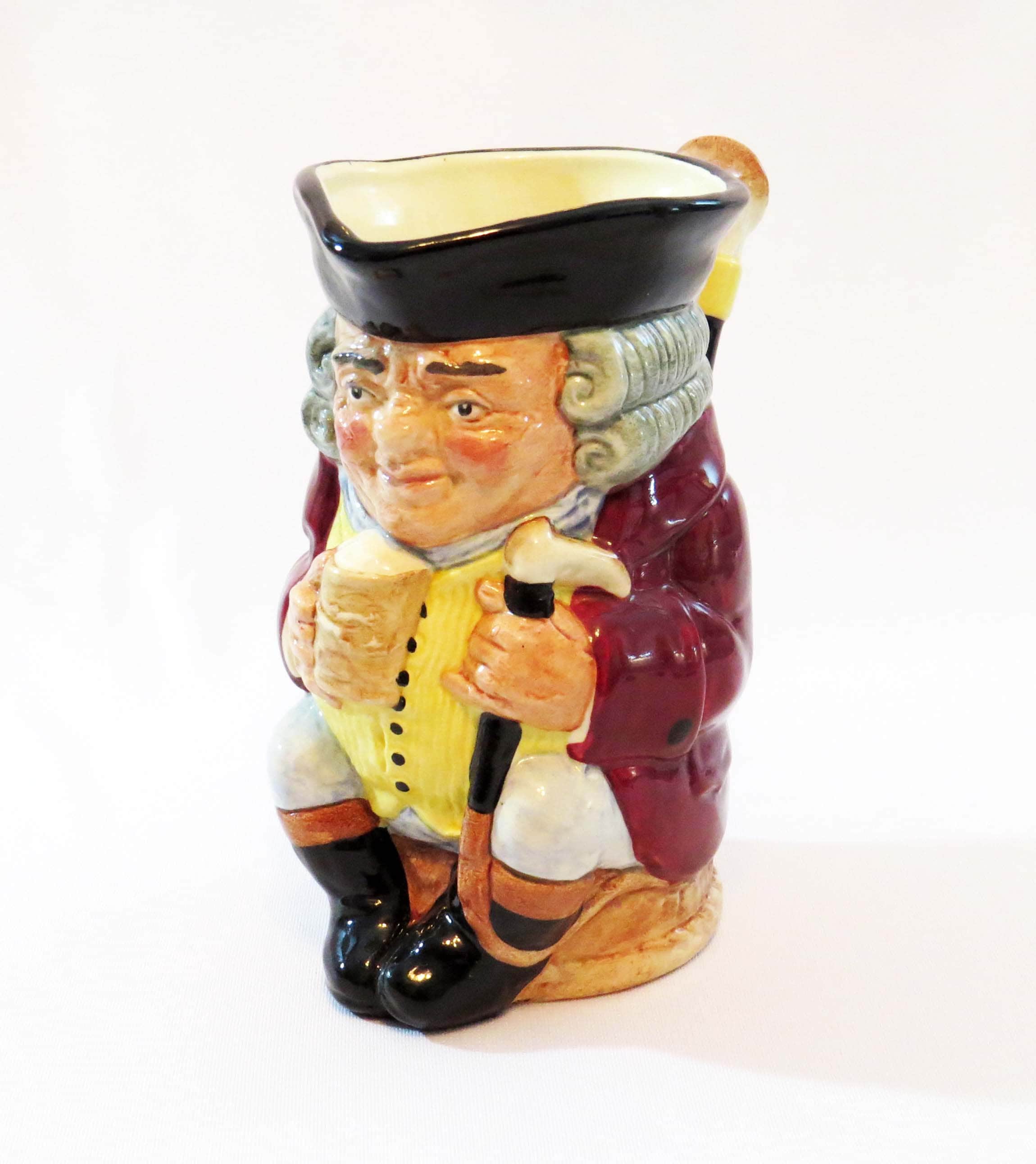 Vintage Royal Doulton Jolly Toby Mug: English Porcelain Stein