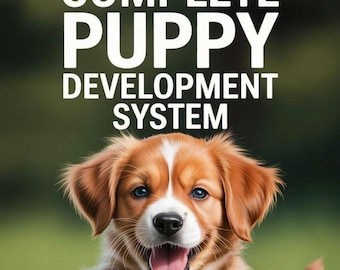 12-Week Puppy Training Plan | Behavior Mastery, Obedience (PDF Download)
