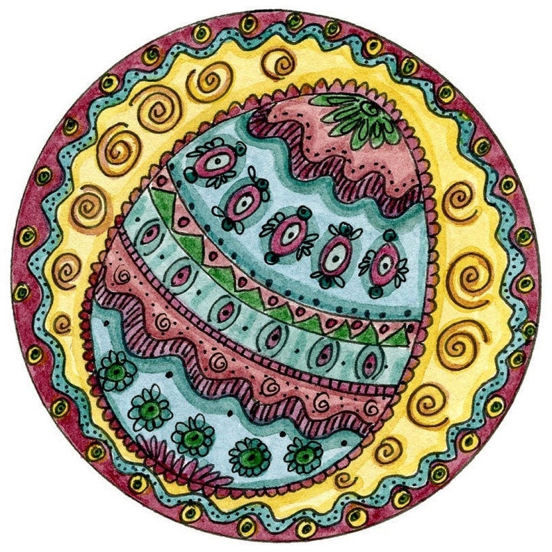 Be Renewed Artwork, Easter Wall Decor, Easter Egg Print, Easter Sign