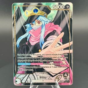 Proxy Imu OP-13 One Piece Leader Card personnalisé TCG