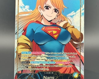 One Piece Proxy Card Leader Holo - Nami OP11-041 Alt Art Whole