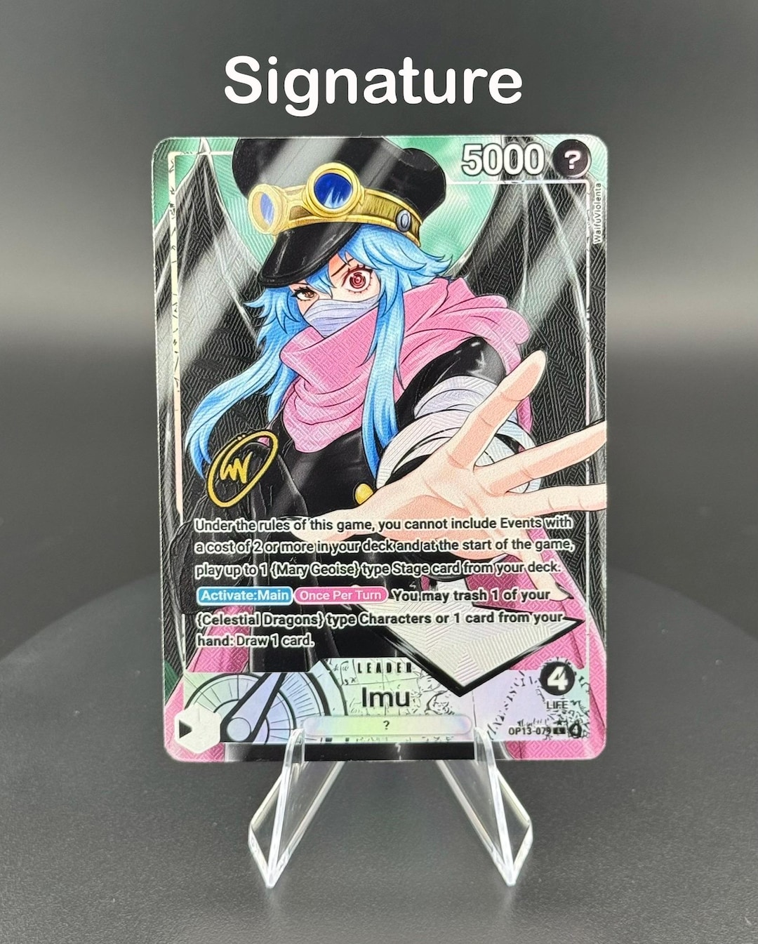 PSA10 OP13 IMU ALTERNATE ART イム il_1080xN.8224218807_crvt.jpg