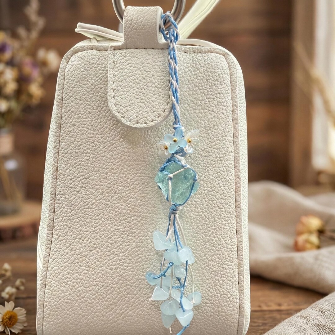 handmade-aquamarine-crystal-bag-charm-fairycore-purse-keychain