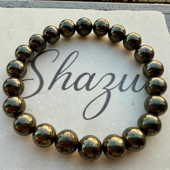 AAA Pyrite Bracelet – Stone of Wealth & Confidence