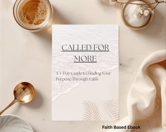 Faith Based Christian eBook | Daily Encouragement & Prayer Guide | Faith Motivation PDF | Spiritual Growth Devotional