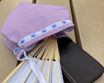Silk Lavender and Blue Regency Reticule
