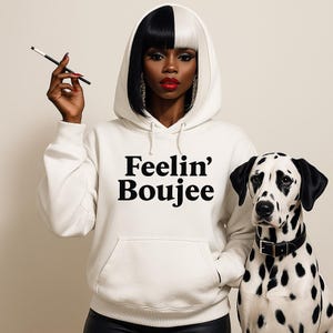 Boujee Energy Only – Trendy Graphic Hoodies for Women