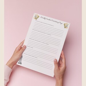 Weekly Conduct Consistency Page | Quiet Virtue Boundary & Self-Respect Printable | Values Alignment Reflection