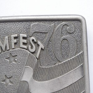 Vintage Farmfest 76 Belt Buckle image 3