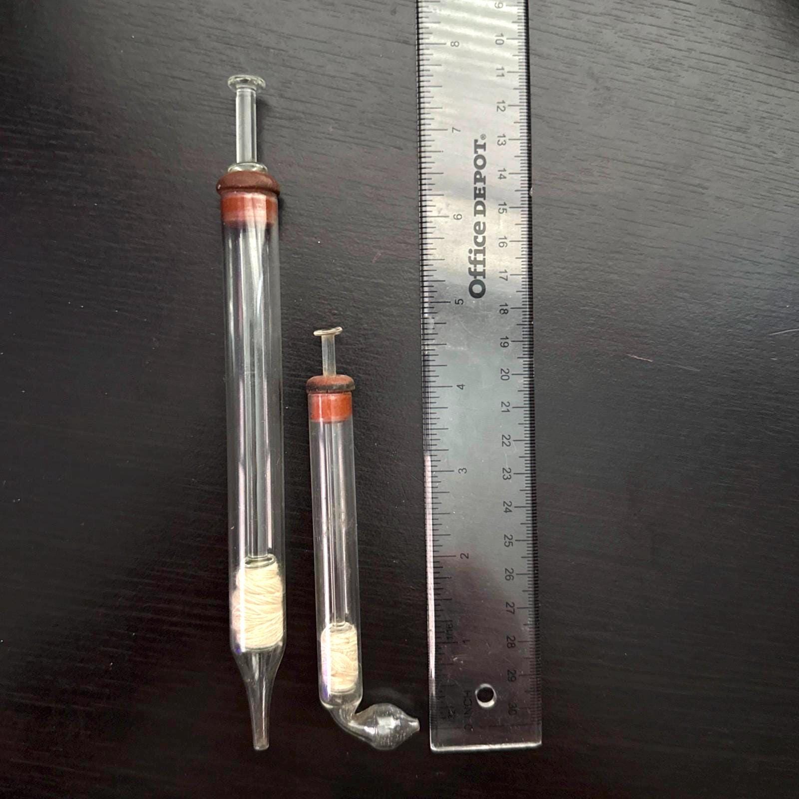 Antique glass syringe - Etsy 日本