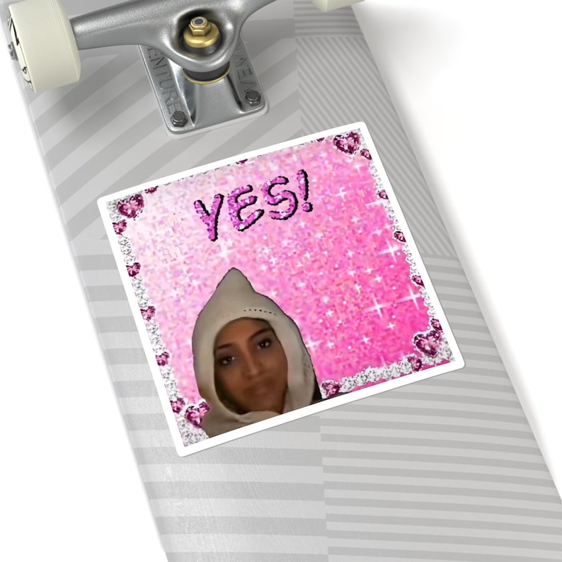 Katseye Lara Raj Yes! Meme Sticker, Cute Affirmation Decor - Etsy