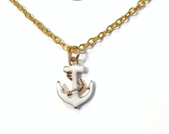 Anchor Necklace Gold Anchor Jewelry Women Seas The Day Gift For Her Anchor Necklace Women Nautical Necklace for Women Anchor Jewelry Women