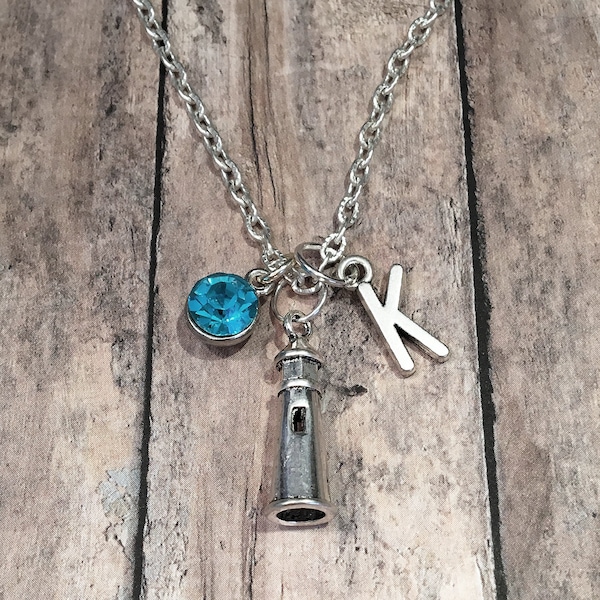 Lighthouse Necklace, Lighthouse Pendant, Lighthouse Jewelry, Lighthouse Gifts, Lighthouse Charm Necklace Lighthouse Favors Maritime Necklace