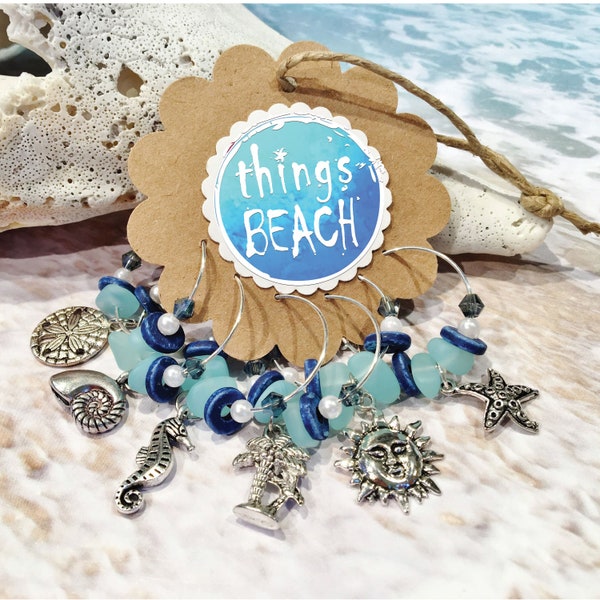 Wine Glass Charms Etsy