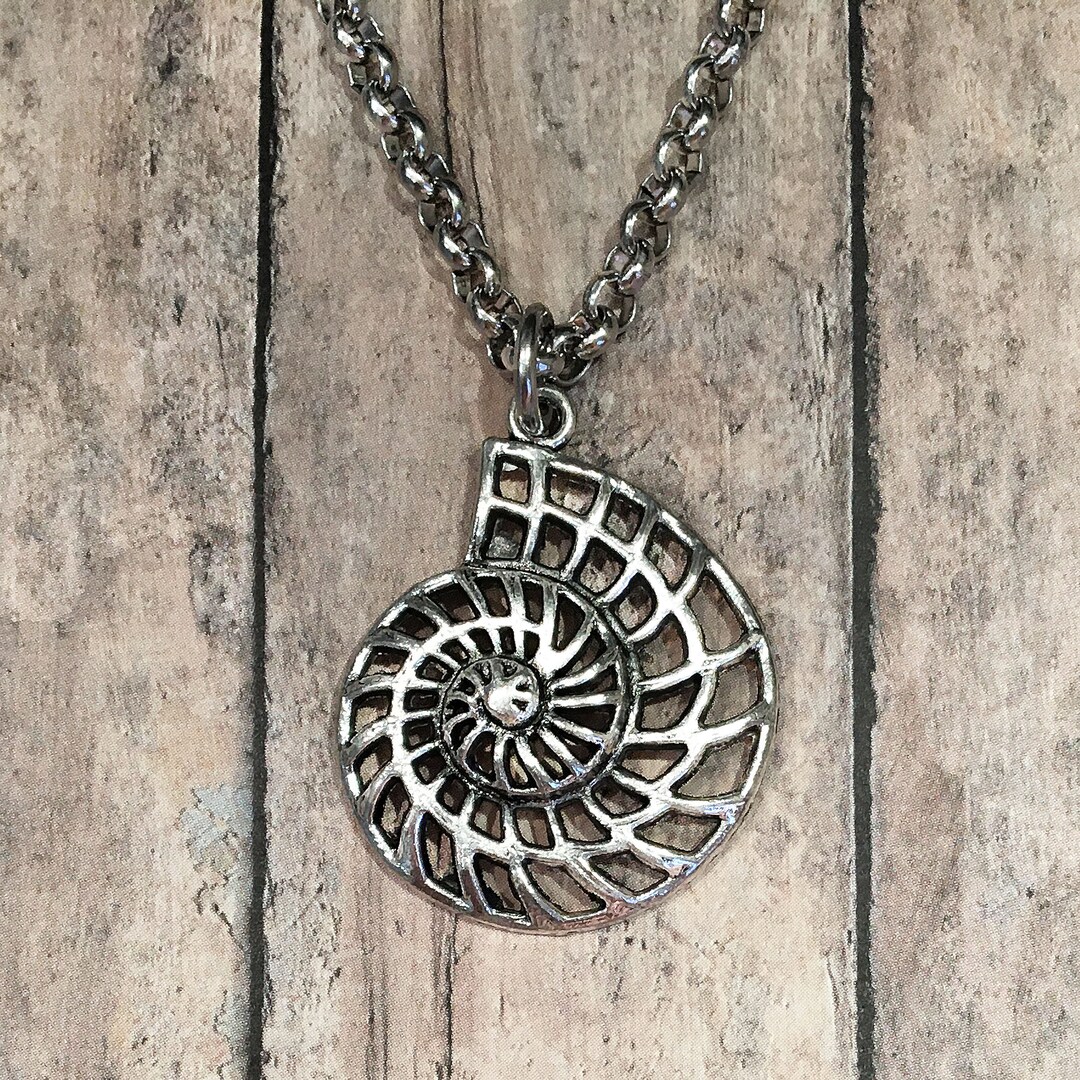 Nautilus Necklace Nautilus Jewelry Nautilus Pendant Nautilus Shell