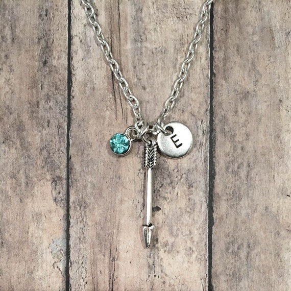 Etsy arrow hotsell necklace