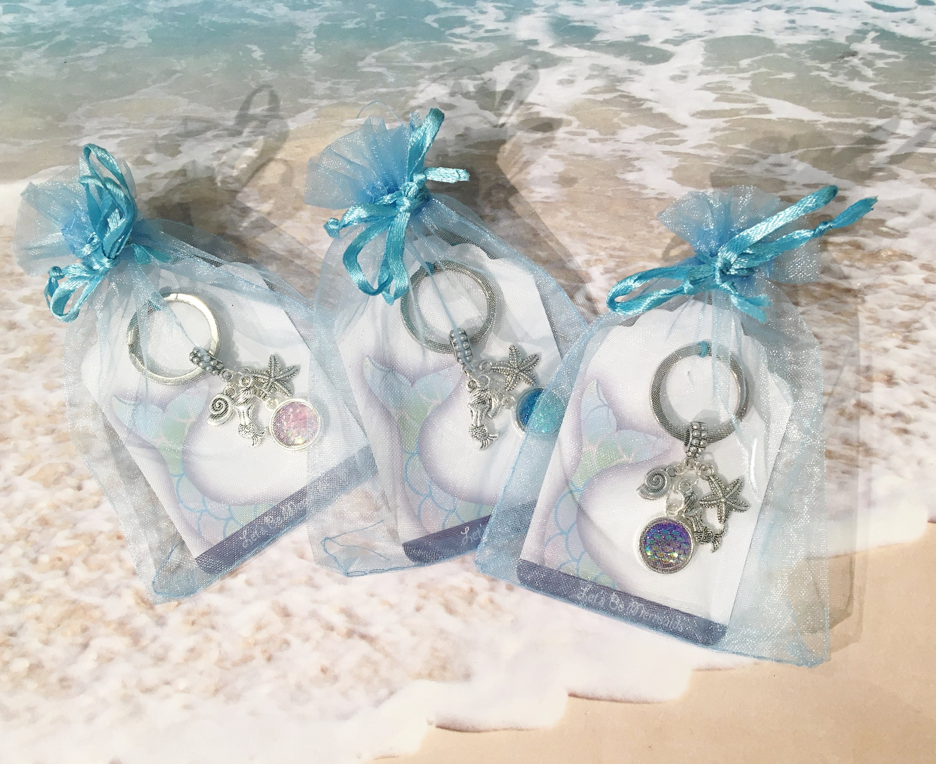 Mermaid Keychain Mermaid Keyring Mermaid Lover Gift | Etsy