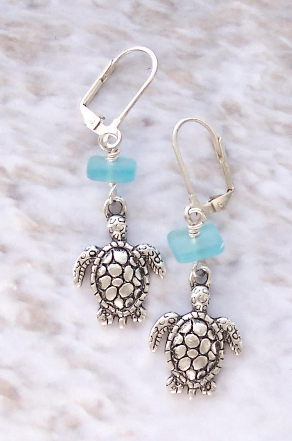 Sea Turtle Earrings Sea Life Earrings Sea Turtle Jewelry - Etsy