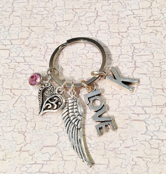 Customized angel keychains sale
