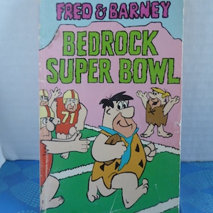 Hanna-Barbera&#39;s Fred & Barney Bedrock Super Bowl - 1980 Paperback