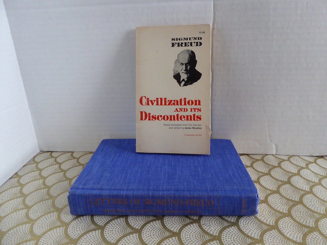 2 vintage sigmund freud books civilizations and it s discontents 61