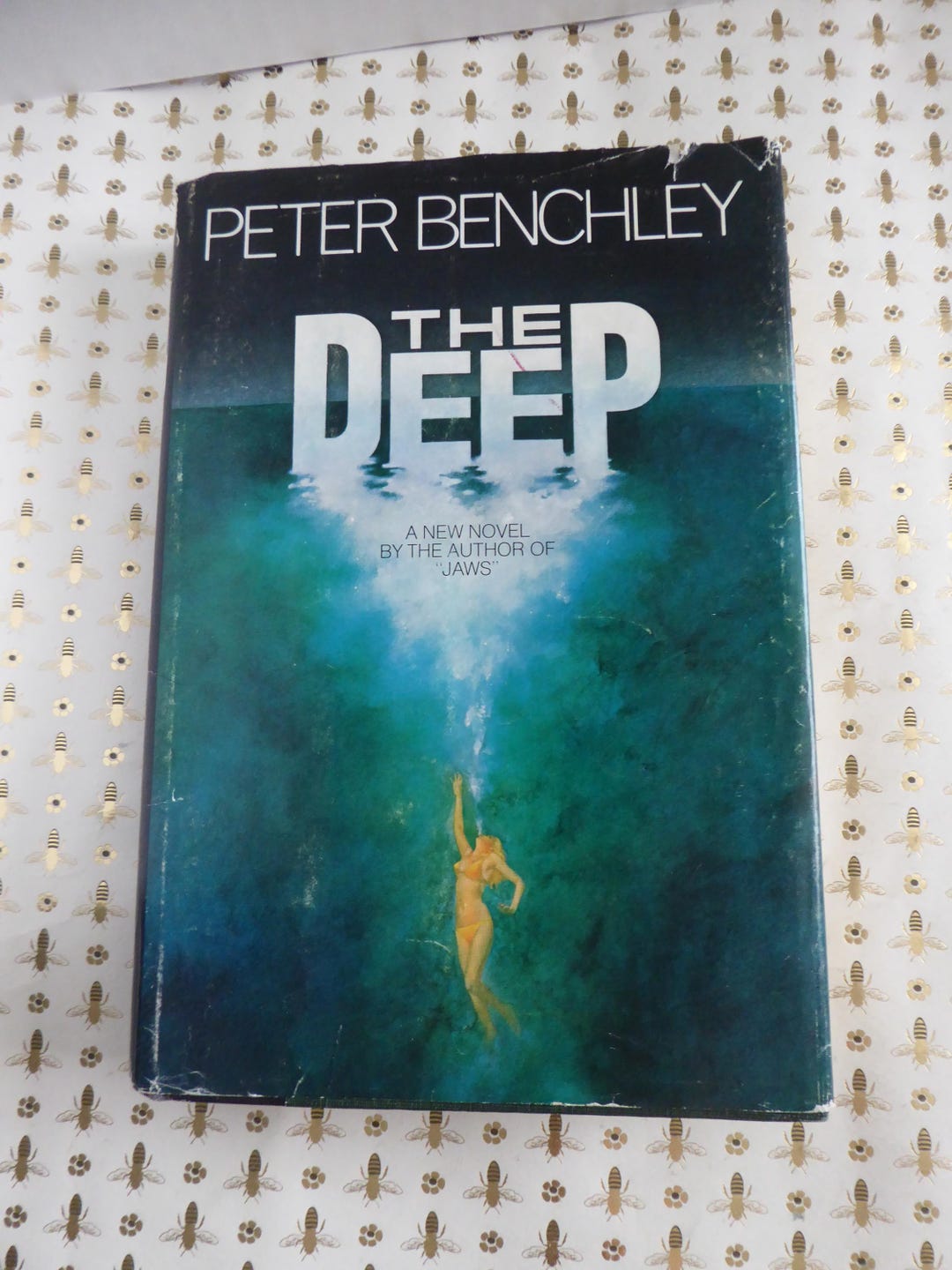 The Deep Peter Benchley 1967 First Edition, Hardcover W/dustjacket - Etsy