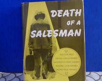 Death of a Salesman - Arthur Miller - 1966 Hardcover W/Dustjacket