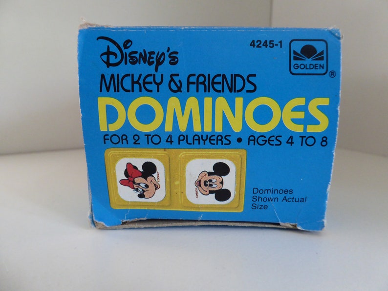 1976 Disney\u2019s Mickey and Friends Dominoes