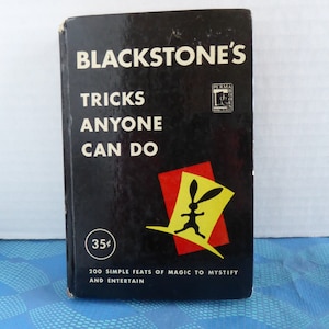 Blackstone&#39;s Tricks Anyone Can Do - Perma Books - 1948 Hardcover