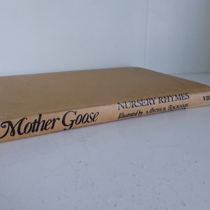 1975 Mother Goose Nursery Rhymes Illustrated Arthur Rackham