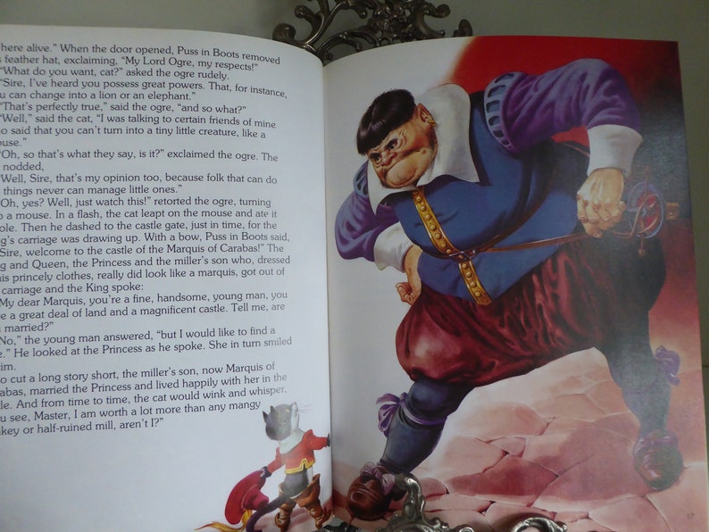 Great Fairy Tale Classics The Story of Puss in Boots and other | Etsy