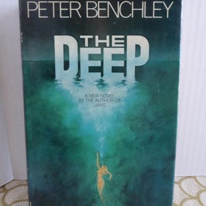 1976 First Edition Dustjacket The Deep by Peter Benchley