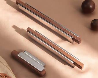 Messing Möbelknäufe, verchromte Möbelknäufe, Holzgriffe