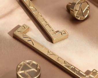 Gold Schrank Griff, Messing Schrank Griffe, Schreibtisch Knäufe