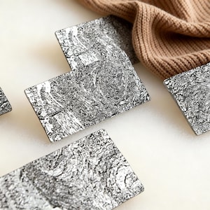 Silver Brass Starry Sky Pull, Dresser Closet Pulls