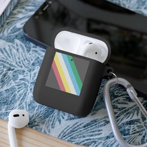 Disability Pride AirPod Case | Hard Polycarbonate Shell, Equality Support image 2