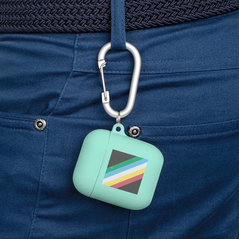 Disability Pride AirPod Case | Hard Polycarbonate Shell, Equality Support image 6