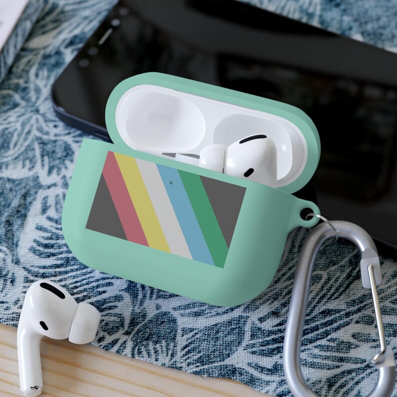 Disability Pride AirPod Case | Hard Polycarbonate Shell, Equality Support image 17