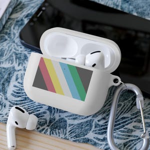 Disability Pride AirPod Case | Hard Polycarbonate Shell, Equality Support image 20