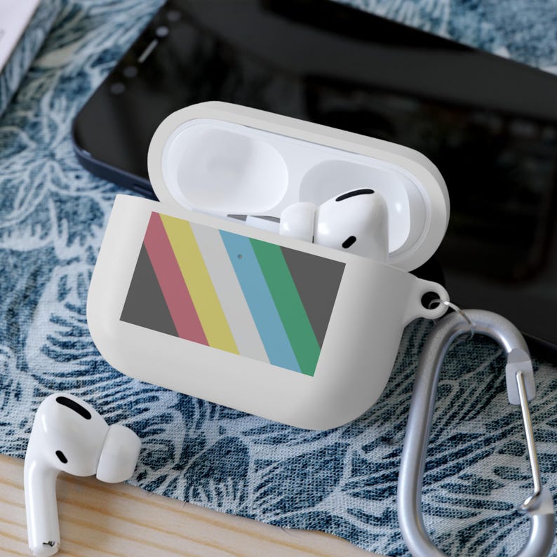 Disability Pride AirPod Case | Hard Polycarbonate Shell, Equality Support image 20