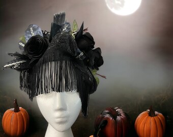 Catrina tassels  Halloween Headband