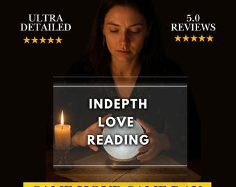 Lettura approfondita dell'amore, lettura dell'anima gemella, lettura della fiamma gemella, lettura della connessione profonda dell'anima, lettura dei tarocchi dell'amore