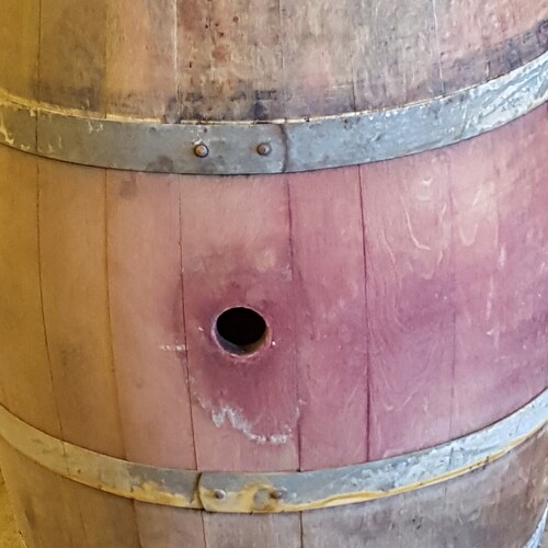 Wine Barrel Solid Oak From a Napa Valley Winery FREE SHIPPING Etsy