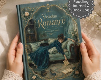 Bookish Reading Journal Book Review Tracker for Booktok Lovers Dark Academia Journal Librariancore Gift for Victorian Romance Readers Log
