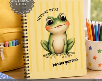 Personalized 1st Grade Notebook Back To School Supply Cutecore 3rd Grade Elementary Student 2nd Grade Kids Writing Custom Kindergarten Gift