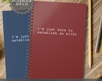 Sarcastic Notebook Funny School Supplies Teen Boy Text Only Composition Book Teenager Gift Middle or High School College Student Note Taking