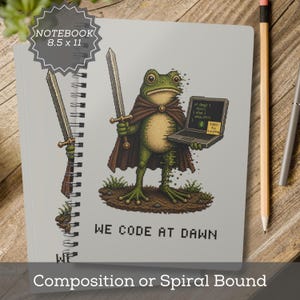Computer Science Notebook Programming Coding Student Gift STEM Robotics Team Journal Computer Science School Supplies Software Engineering